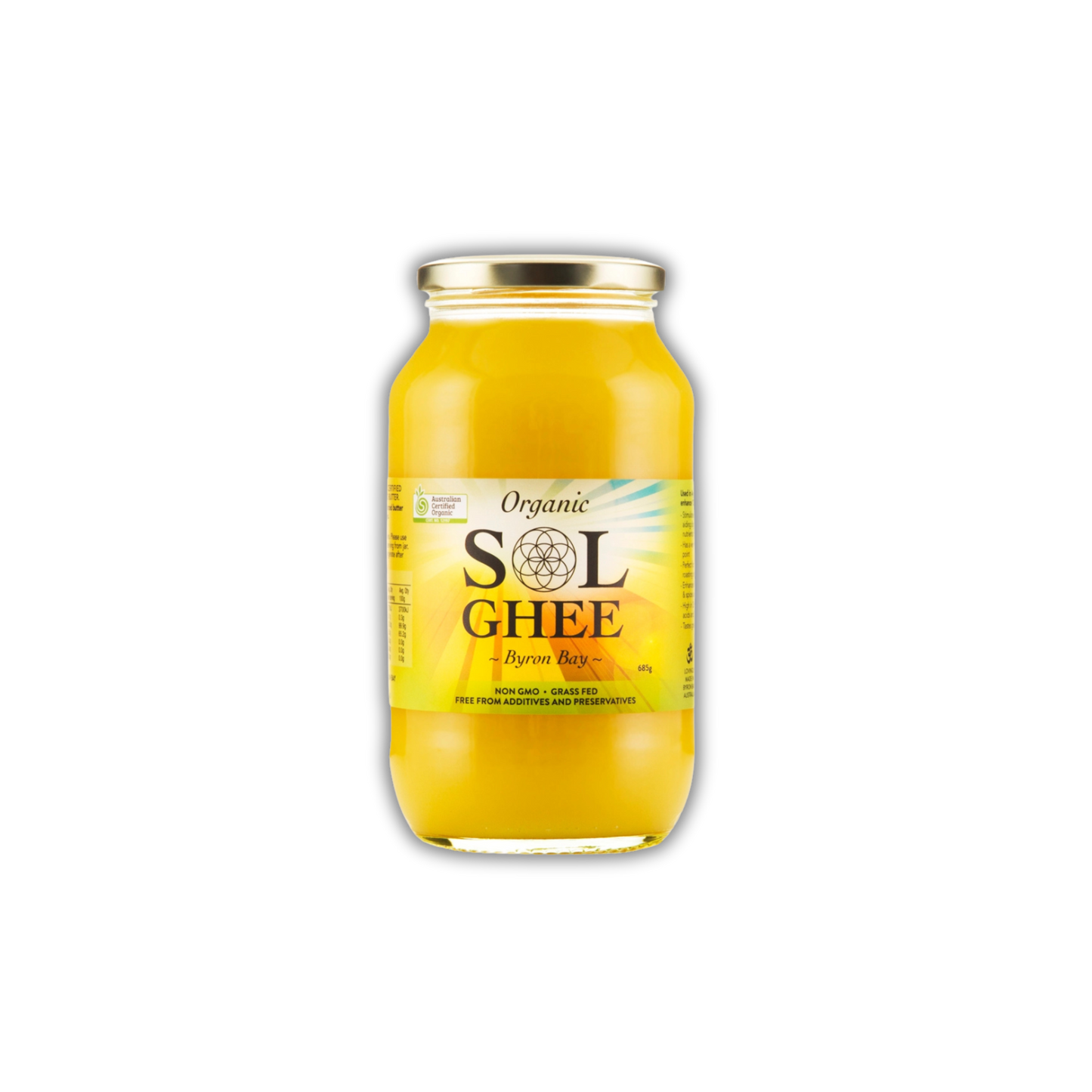 Sol Ghee β Certified Organic - π Pre-order now β all products will ship late May 2025.