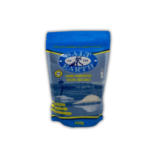Salt of the Earth Fine Celtic Sea Salt 650g -  🛒 Pre-order now – ships late May