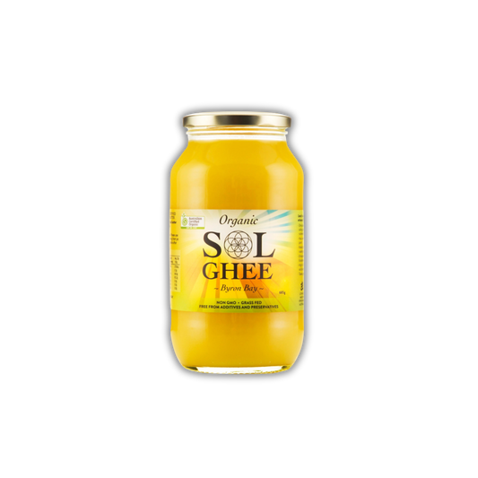 Sol Ghee – Certified Organic - 🛒 Pre-order now – all products will ship late May 2025.